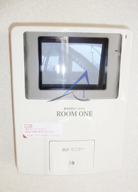ドミール桜台のセキュリティ|モニター付きインターホンです。