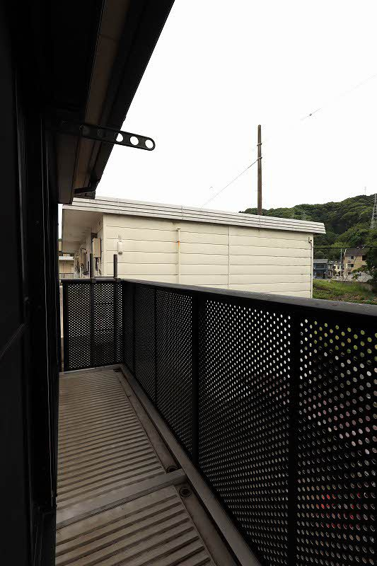 サンハイムⅢのバルコニー