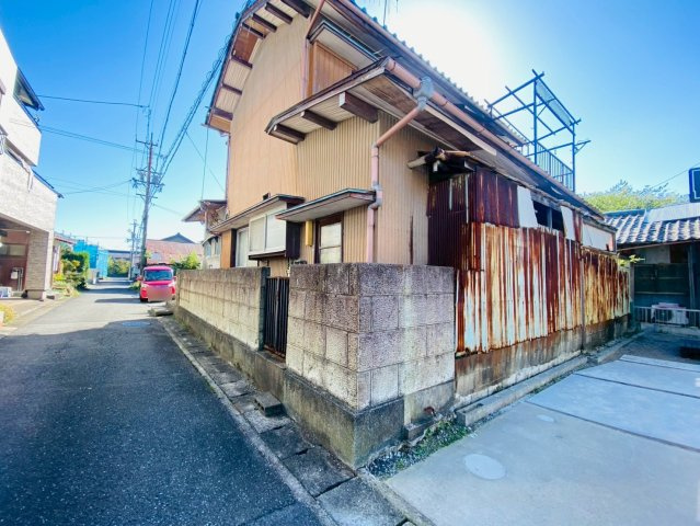 中古戸建　大垣市本今町　昭和46年築の外観|現地(2025年10月10日)撮影