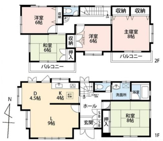 【間取り】 | 東久留米市小山　中古戸建 | 東久留米市小山　中古戸建