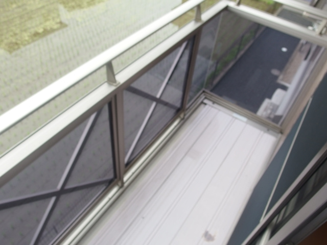 ファミール足鹿のバルコニー