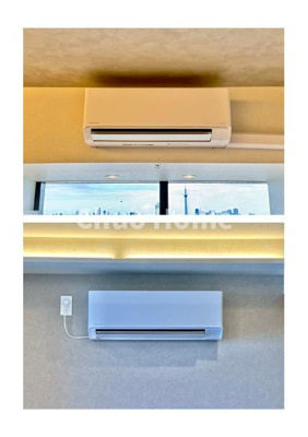 【冷暖房・空調設備】 | シティタワーズ豊洲 ザ・ツインノースタワー | エアコン新規新設×2