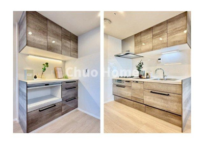 【キッチン】 | シティタワーズ豊洲 ザ・ツインノースタワー | ワイドで収納豊富なシステムキッチン