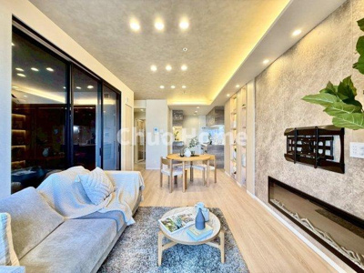 【居間・リビング】 | シティタワーズ豊洲 ザ・ツインノースタワー | 【居間・リビング】「ＬＤＫは家族団らんをデザイン」広いＬＤＫでは家族が集まり一緒の時間を過ごせる工夫がされております。何気ない一日の当たり前のひとコマがいつか一生の宝物になります