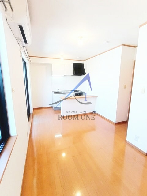 エコーハイムⅡの居間・リビング|洋室のお部屋です。