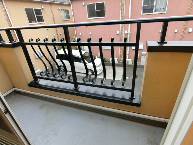 市川ガーデンヴィラBのバルコニー