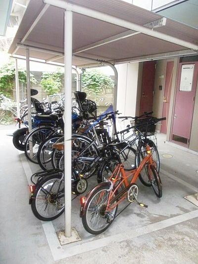 サンセル本所のその他共用部分|駐輪場です。