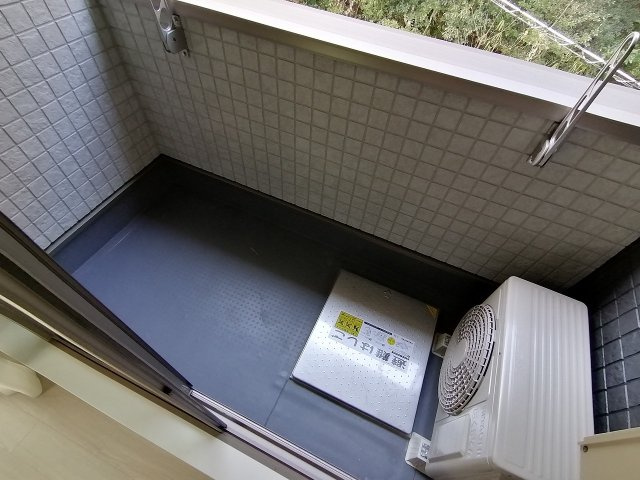 神戸市須磨区妙法寺字道正川のアパートのバルコニー|バルコニー