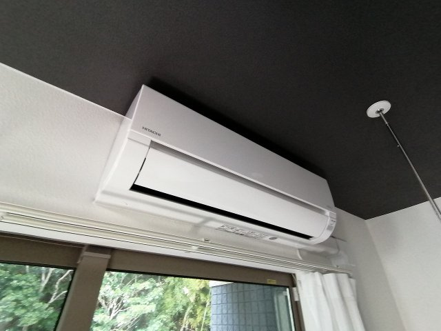 神戸市須磨区妙法寺字道正川のアパートの設備|エアコン