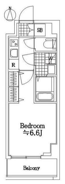 ザ・レジデンス・オブ・トーキョーJK40の間取り