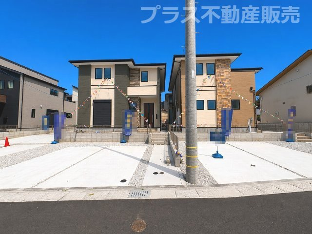 【玄関】 | 糟屋郡宇美町宇美中央1丁目3期　4号棟（全6棟）【仲介手数料無料・0円】 | 現地写真。