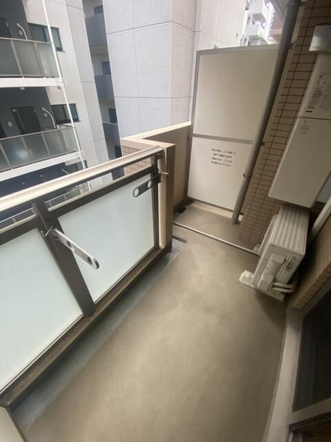 ドゥーエ川口のバルコニー