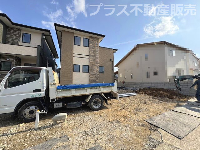 【外観】 | 糟屋郡宇美町宇美中央1丁目3期　5号棟（全6棟）【仲介手数料無料・0円】 | 現地写真。同じ物件を見るなら、プラス不動産販売にお任せ下さい。