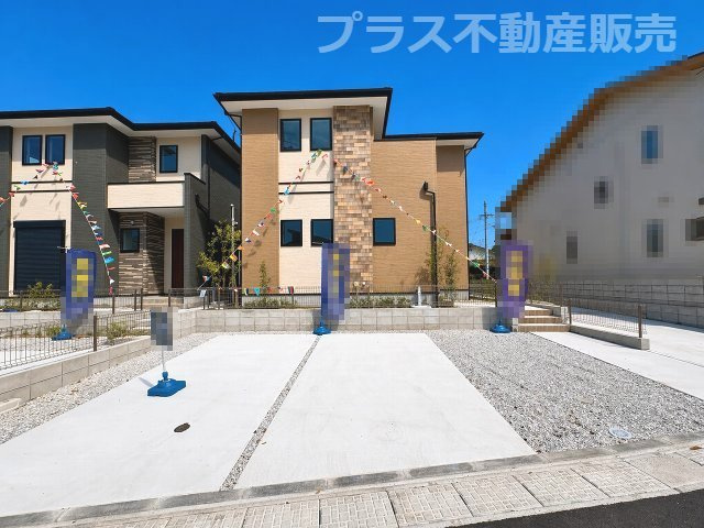 【外観】 | 糟屋郡宇美町宇美中央1丁目3期　5号棟（全6棟）【仲介手数料無料・0円】 | 現地写真。同じ物件を見るなら、プラス不動産販売にお任せ下さい。