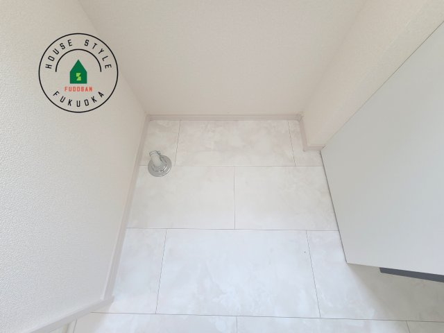 福津市西福間3丁目第1-2棟（2号棟）の内観：施工例|ランドリースペースとなります。広々して有効的にご使用できます。 