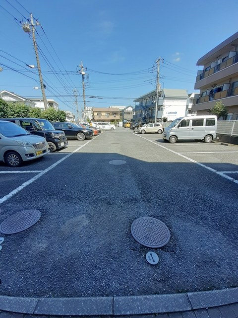 リバーコーストの駐車場