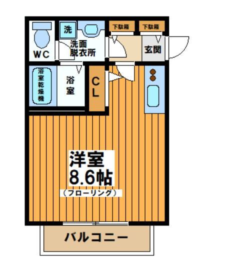 【間取り】 | エスポワール