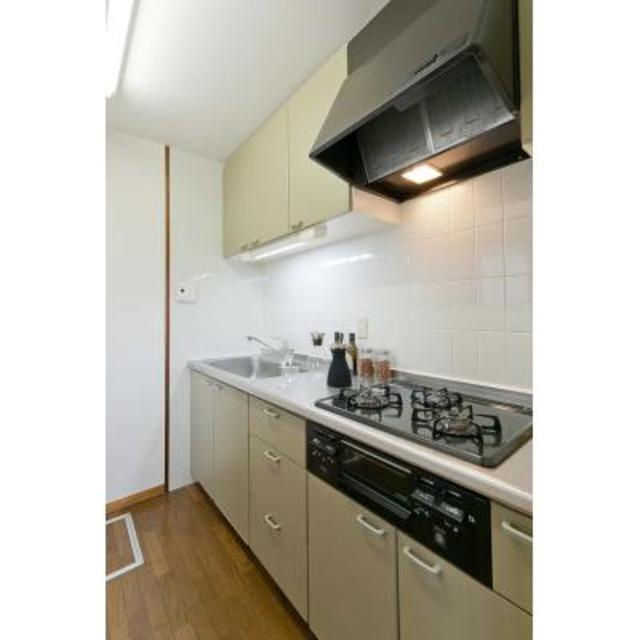 マージュ市谷柳町のキッチン|※写真は同タイプ住戸です。