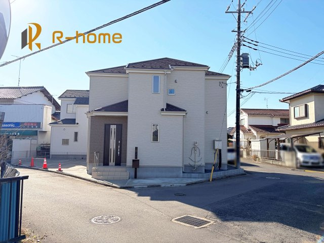 水戸市内原町　新築戸建て　A号棟の外観|ご予約を頂ければ、『平日』はもちろん『早朝』や『夜間』もご見学可能です♪お気軽にお申し付けください♪