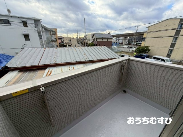 守山区川村町（全1棟）のバルコニー
