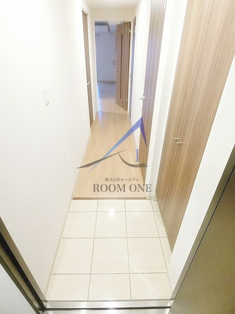 スカイグランデ八広A棟の玄関|玄関です。