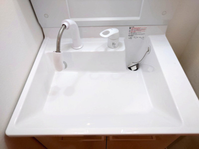 【洗面所】 | サクラテラス富士見 | 使いやすい洗面台です
