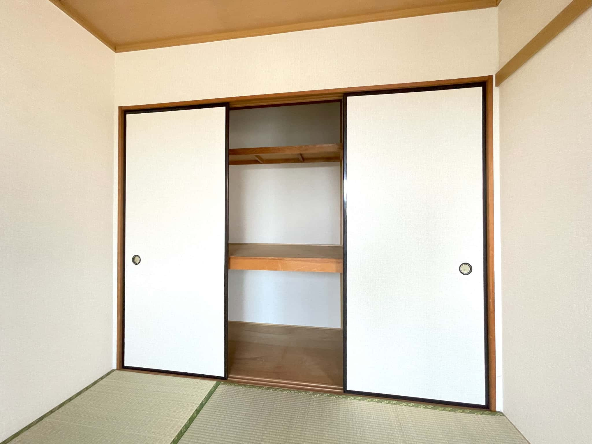 メゾンセピアCの収納|※写真は別室です。