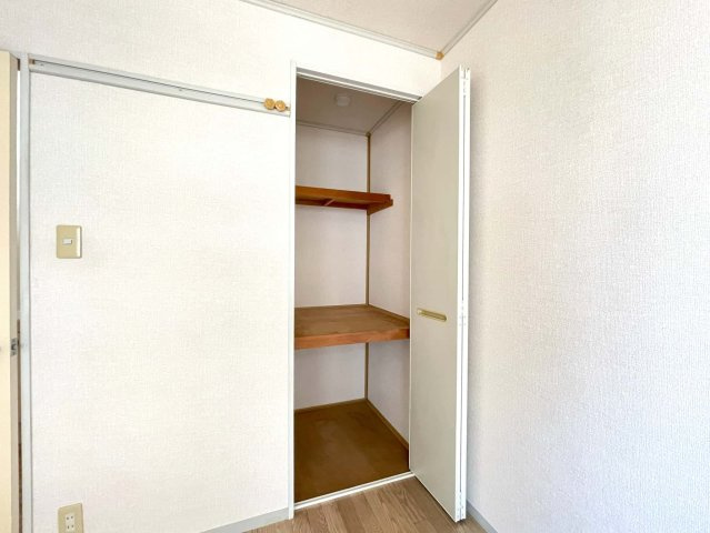 メゾンセピアCの収納|※写真は別室です。