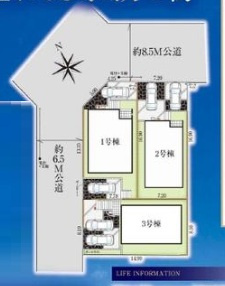 【間取り】 | グラファーレ千葉市若葉区加曽利町６期