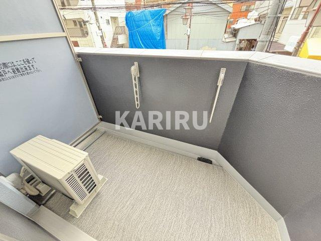 ファーストフィオーレ北大阪リアンのバルコニー