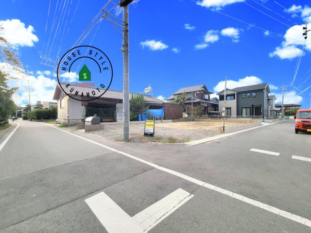 熊本市南区御幸木部2丁目第4-1棟（6号棟）　の前面道路含む現地写真|見学の時間などお気軽にお問い合わせ下さい。