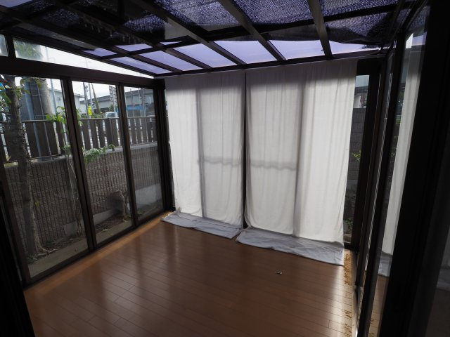 安中中宿貸戸建住宅のバルコニー