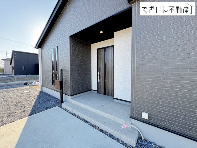 【居間・リビング】 | GRAFARE深谷市針ヶ谷　【平屋】新築住宅 | ≪2号棟≫
現地(2025年12月撮影)