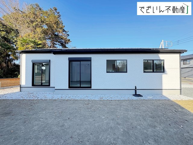 【前面道路含む現地写真】 | GRAFARE深谷市針ヶ谷　【平屋】新築住宅 | ≪2号棟≫
現地(2025年12月撮影)