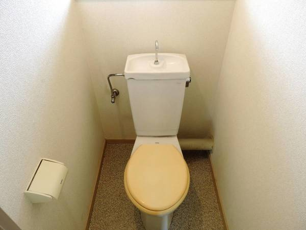 ビレッジハウス私部2号棟のトイレ|ビレッジハウスの同一物件・同一タイプの間取りの写真です
