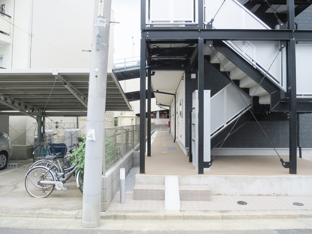 リブリ・グリーン東新小岩のエントランス|入口はこちらからです。