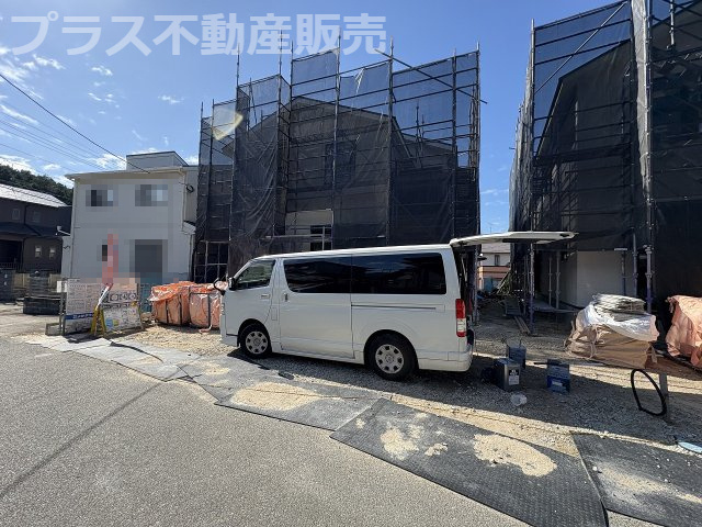 【外観】 | 糟屋郡宇美町障子岳南2丁目2期　1号棟（全2棟）【仲介手数料無料・0円】 | 現地写真。