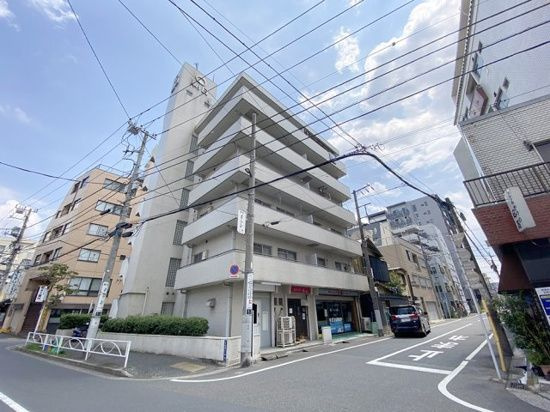 朝日向島マンションの外観