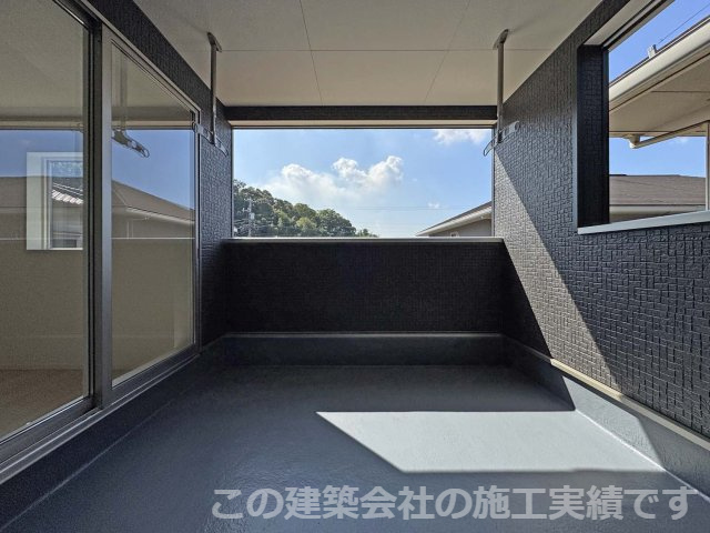 雨の日も安心！インナーバルコニー