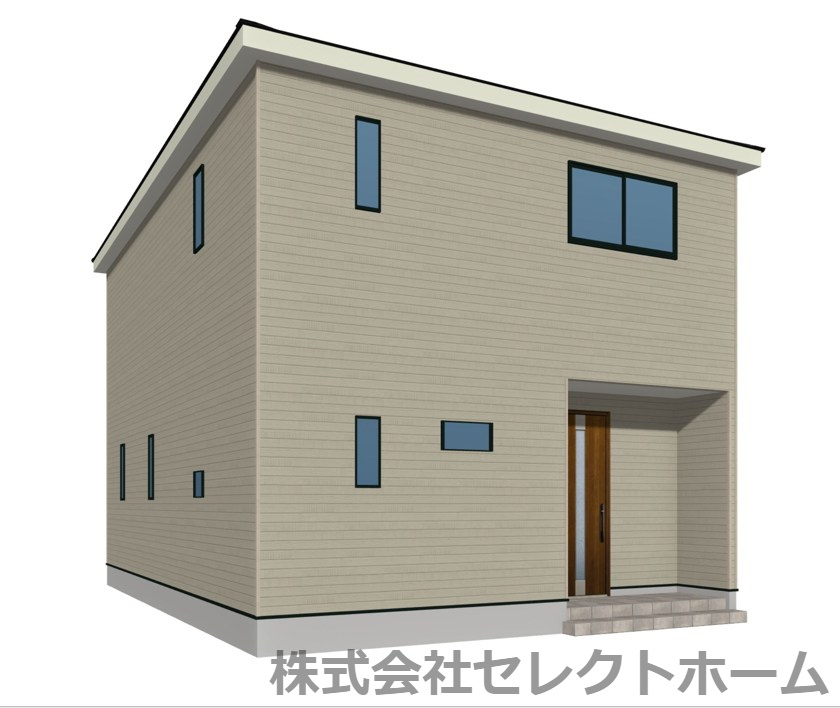 耐震+制震の家 高屋町：住宅性能取得物件 2号棟の外観|★先着順販売受付開始！
◎耐震+制震の家 高屋町：住宅性能取得物件 2号棟
★子育てグリーン住宅：40万円交付対象物件
◎高屋小学校徒歩14分
◎ゆめタウン小徒歩8分
◎子守唄の里高屋駅徒歩5分