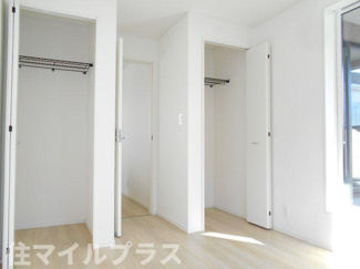 【洋室】 | 郡山市富久山町福原新築一戸建て8棟 | 広々とした洋室です