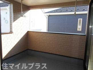 【バルコニー】 | 郡山市富久山町福原新築一戸建て8棟 | バルコニー付きです