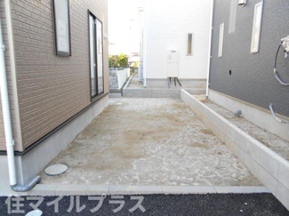 【庭】 | 郡山市富久山町福原新築一戸建て8棟 | お庭の付いた物件です