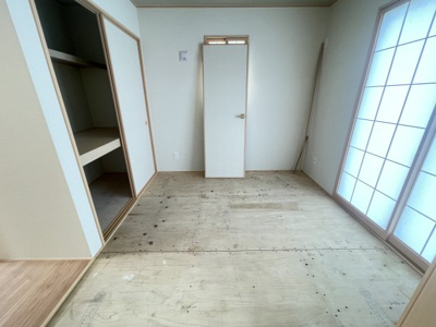 【和室】 | 沖縄市南桃原（全2棟） | A号棟　和室5帖＋収納付き♪