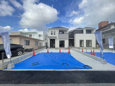 【外観】 | 沖縄市南桃原（全2棟） | A号棟　駐車4台可♪