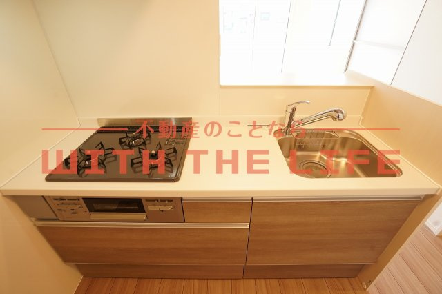 トリシアテラス【キャッシュバック対象物件】のキッチン|同施工会社の類似物件の写真です。
※同シリーズ別物件の写真　※現状優先
