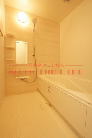 トリシアテラス【キャッシュバック対象物件】の浴室|同施工会社の類似物件の写真です。
※同シリーズ別物件の写真　※現状優先
