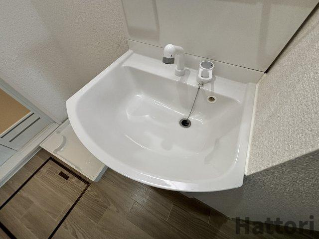 西田ハイツの洗面所