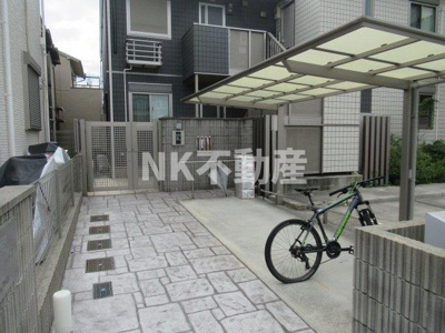 【その他共用部分】 | グランツハイム（河内小阪賃貸） | 駐輪場です