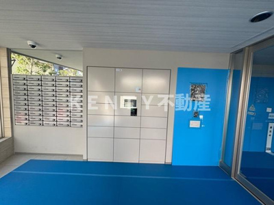 【ロビー】 | ブランシエスタ品川大井町パークエッジ | 清潔なロビーです